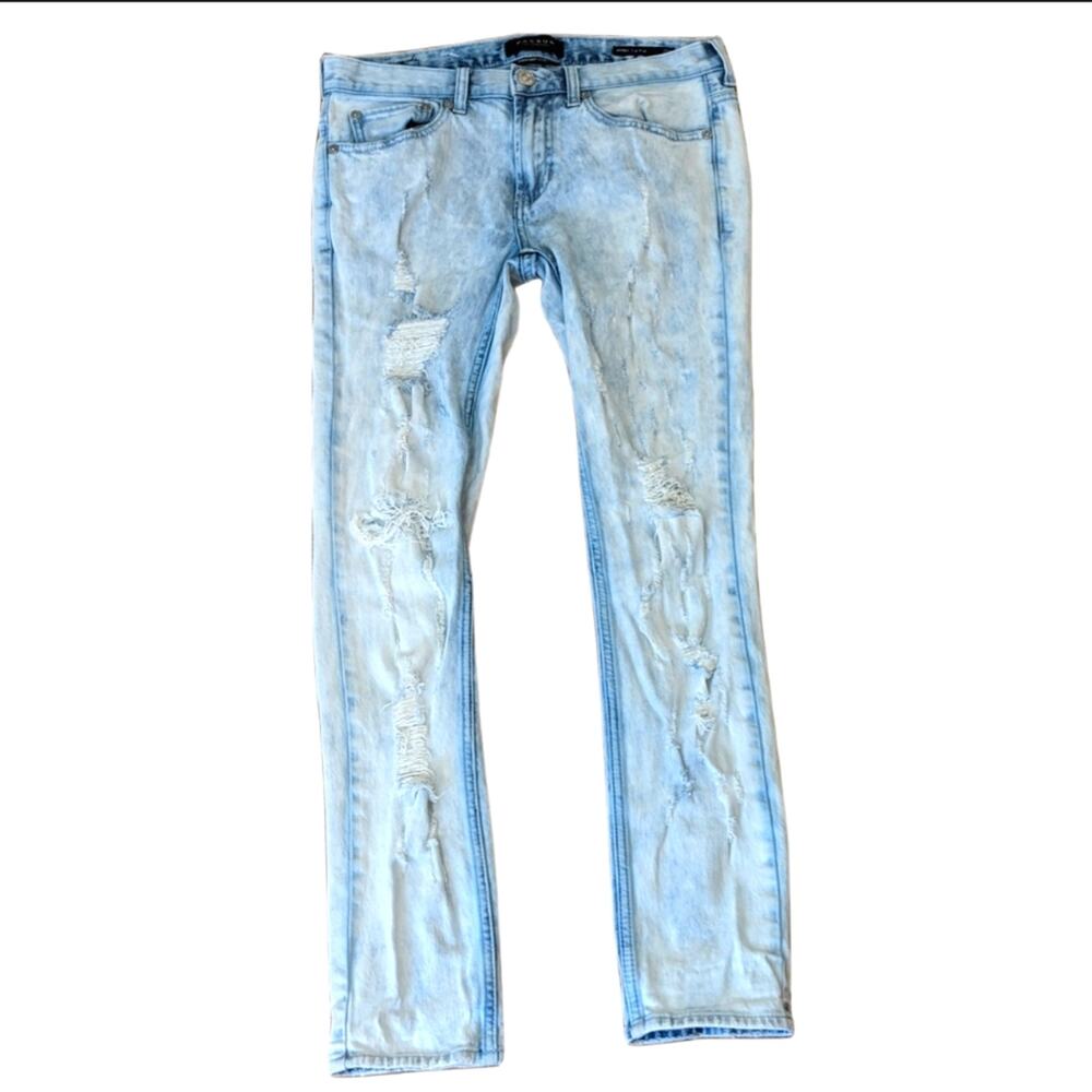 PacSun Super Distressed Comfort Stretch Skinny Jeans